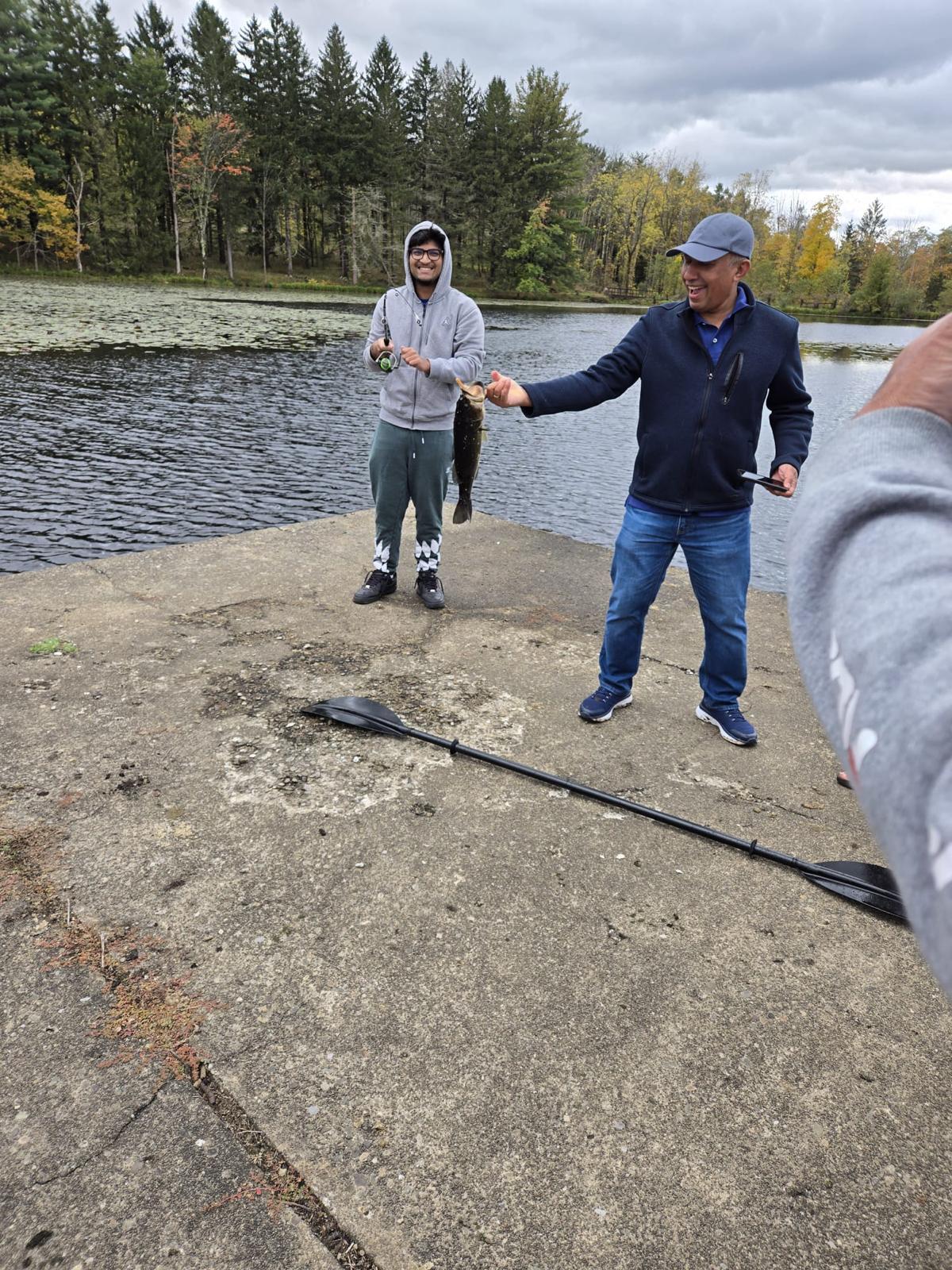 Fishing and Kayaking